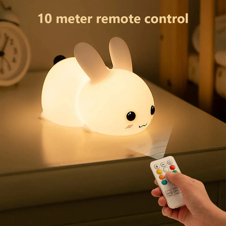 Cute Rabbit Night Light - BunnyGlow | Stornfield