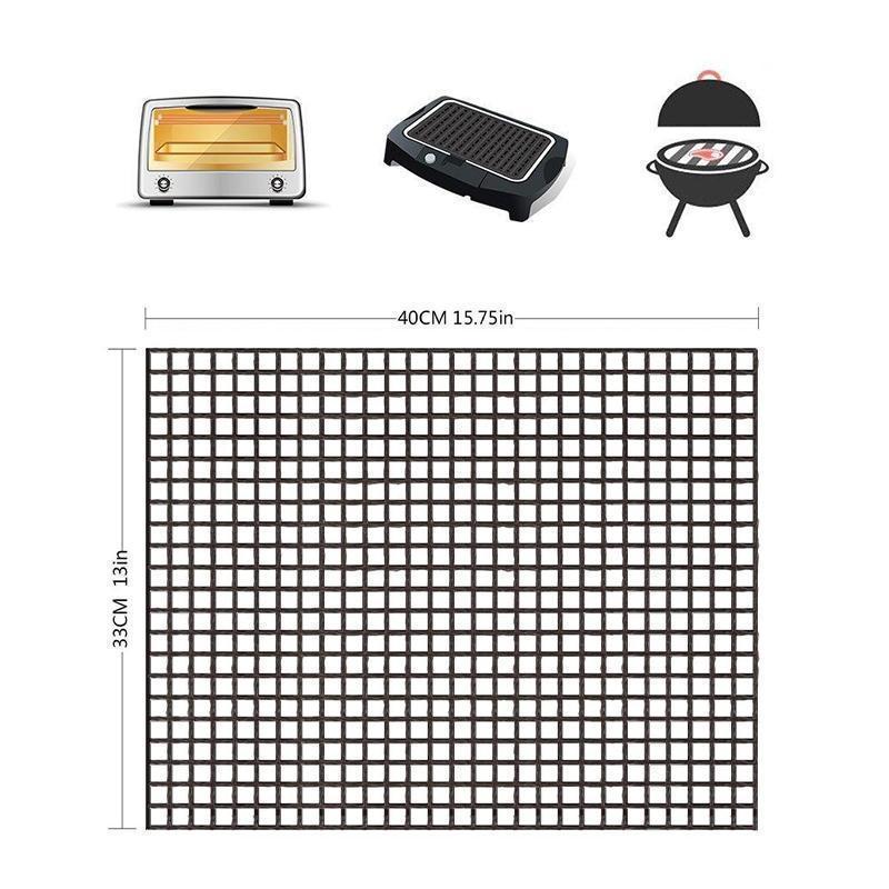 Stornfield | Reusable non-stick PTFE fiberglass grill mat