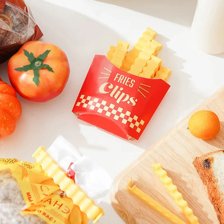 Funny magnetic French fries food closure clip | Stornfield