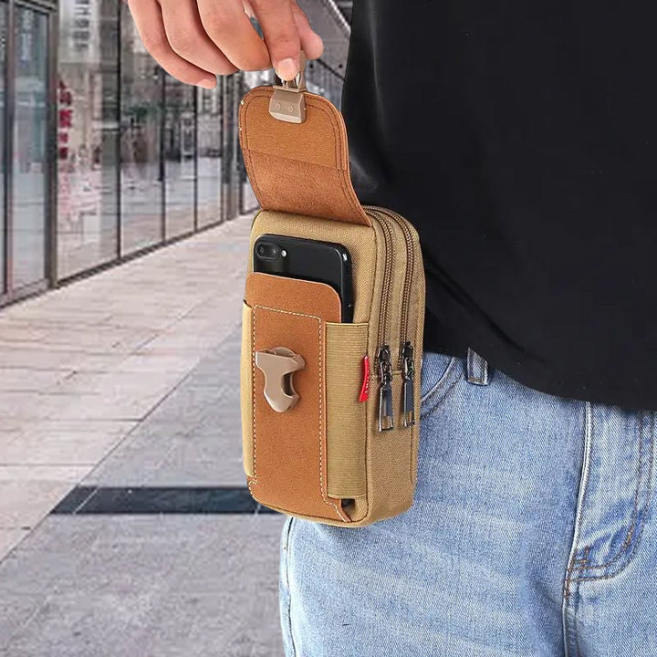 Multifunctional belt phone pouch for men | Stornfield