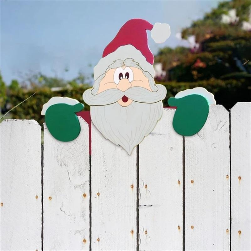 Christmas Themed Fence Decoration | Stornfield