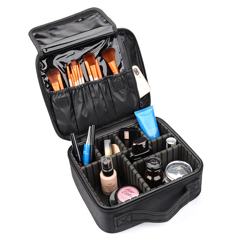 Stornfield | Makeup storage bag with adjustable compartment