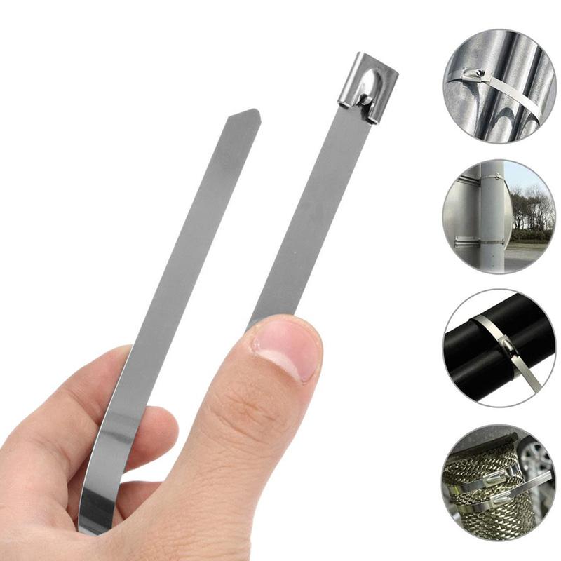 Multipurpose Metal Cable Ties (100 PIECES) | Stornfield