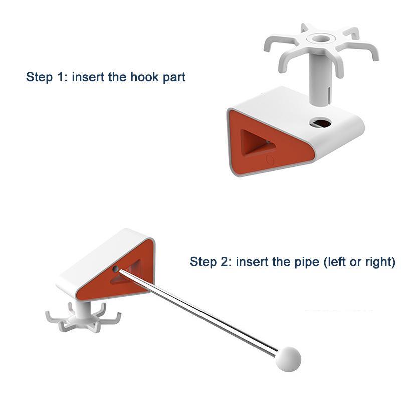Seamless Rotating Hook With Steel Pipe | Stornfield
