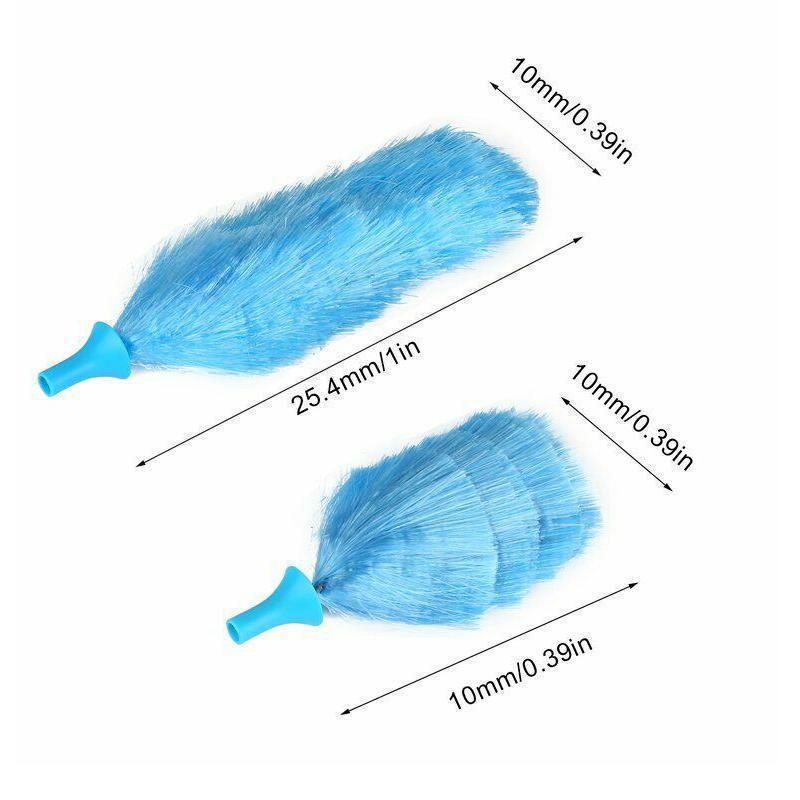 Stornfield | 360° Rotating Electric Duster with Motorized Dust Cloth and 2 Brushes