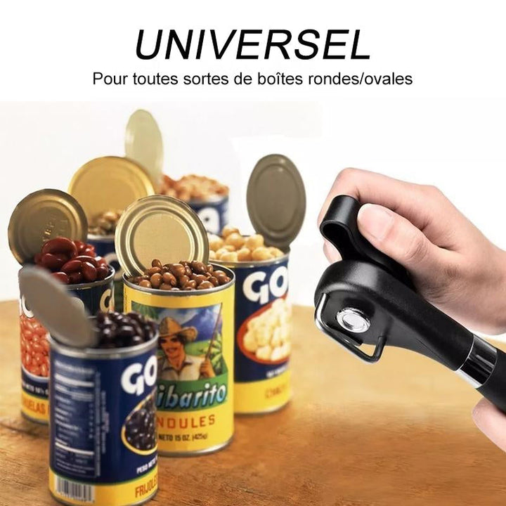 Safe-Cut Stainless Steel Can Opener | Stornfield