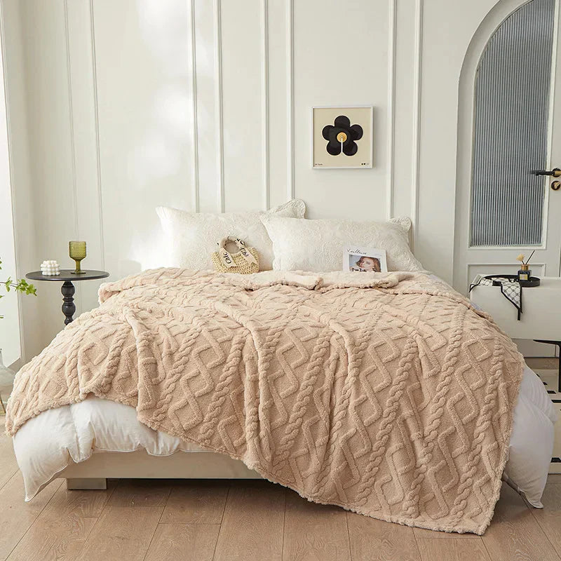 Double-sided Luxury Wool Blanket for Comfort & Style | Stornfield