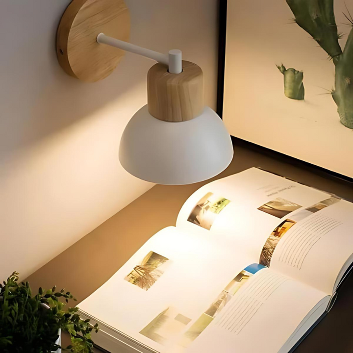 Stornfield | Applique murale élégante en bois pour un intérieur harmonieux