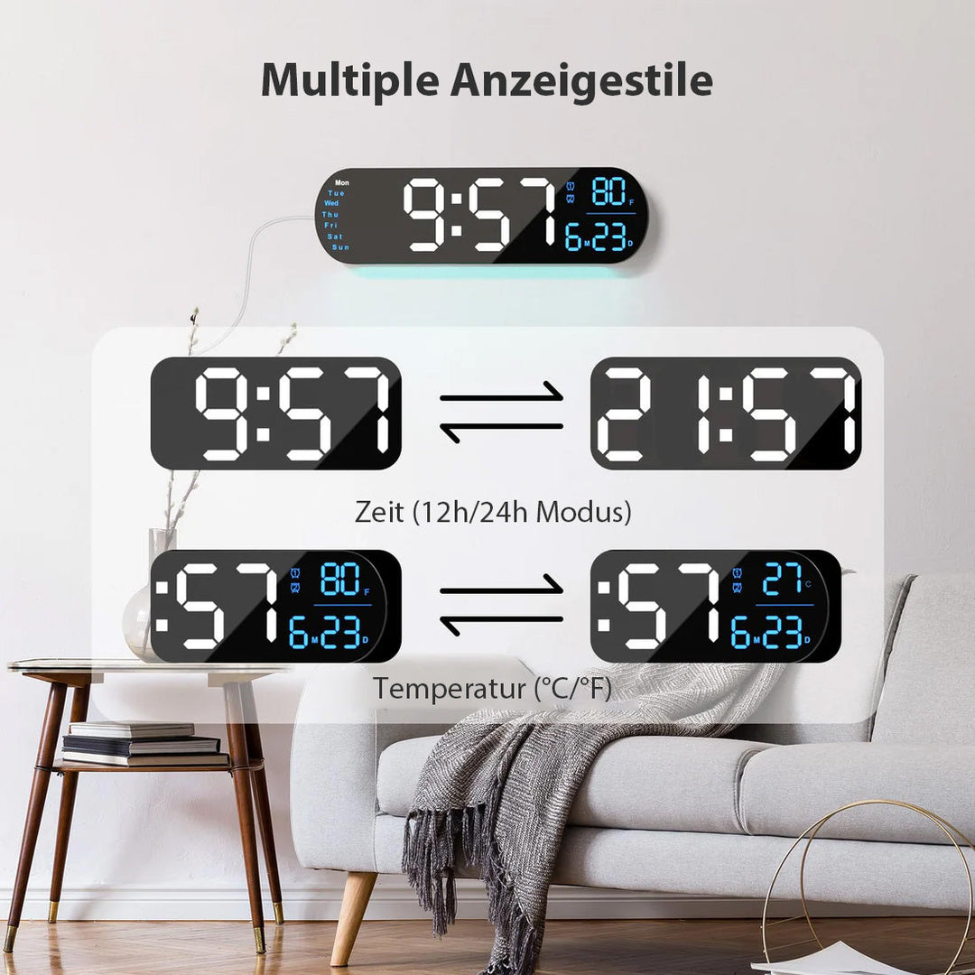 Saker multifunctional watch with LED display | Stornfield