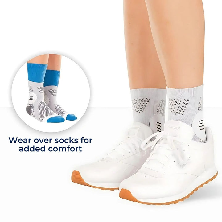 Neurowear | Neuropathy Compression Socks – 20-31mmHg Graduated – Breathable Toe-less Design – All Day Relief for Swollen Feet Stornfield