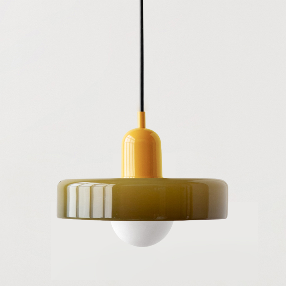 Colorful Bauhaus-Style Pendant Lamp - StiloGlas | Stornfield
