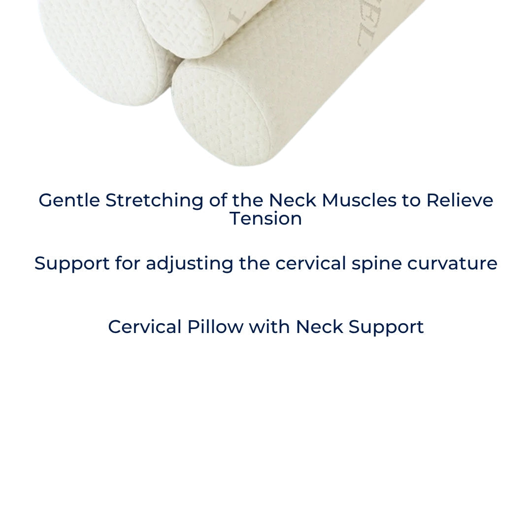 RelaxPosture Memory Foam Neck Pillow - Perfect for Sleeping, Travel, and Pain Relief with Ergonomic Support Stornfield