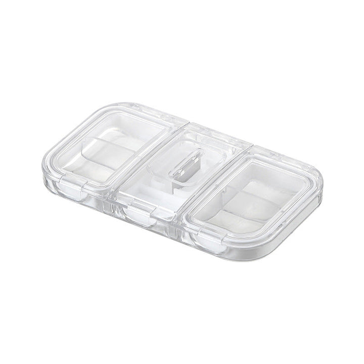 Rectangle Pill Case Organizer Container | Stornfield