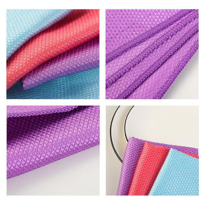 Fish Scale Microfiber Polishing Cleaning Cloth Set 5 Pcs | Stornfield