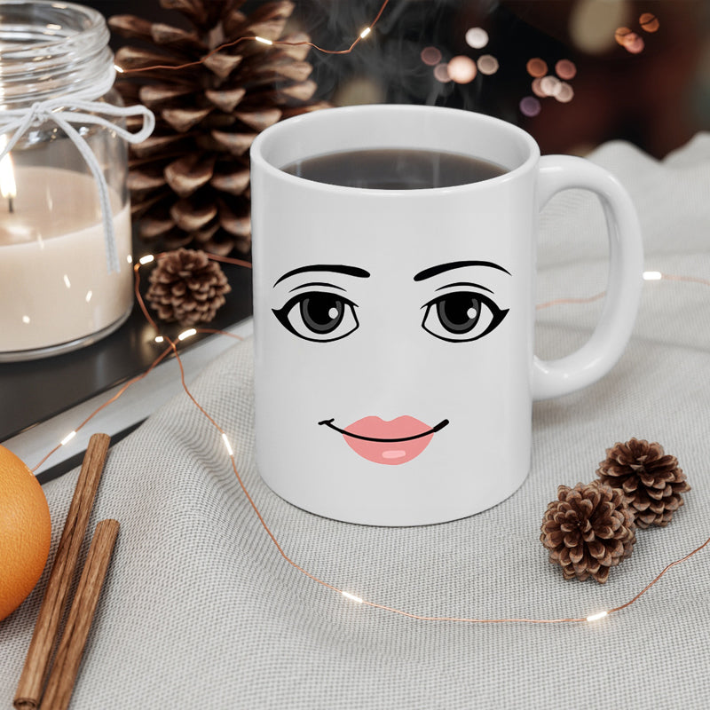 Emoji printed ceramic mug | Stornfield
