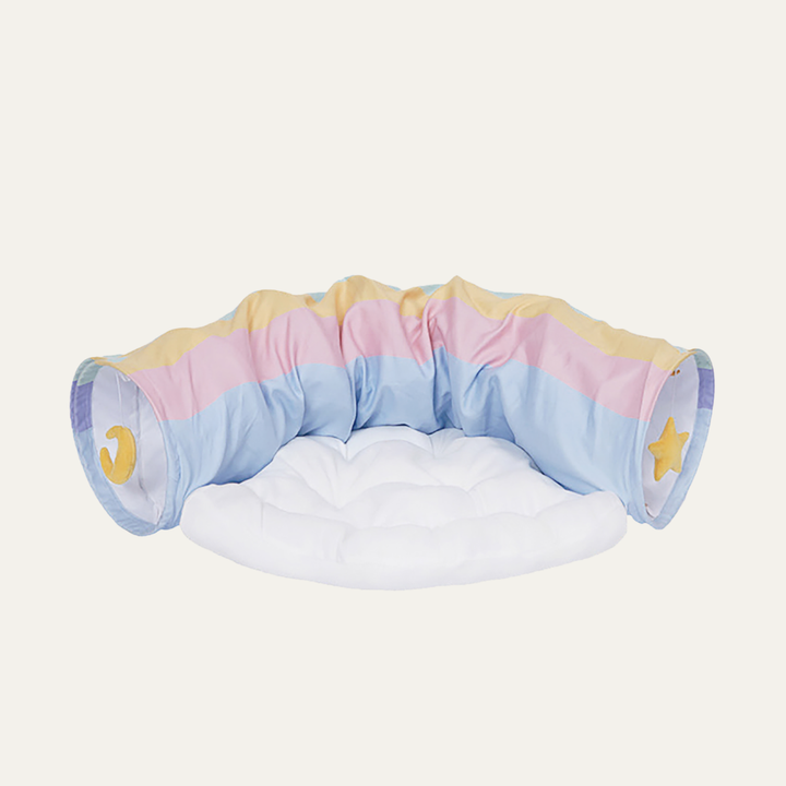 Candy Cloud Cat Tunnel – Soft, Cozy, and Playful | Stornfield