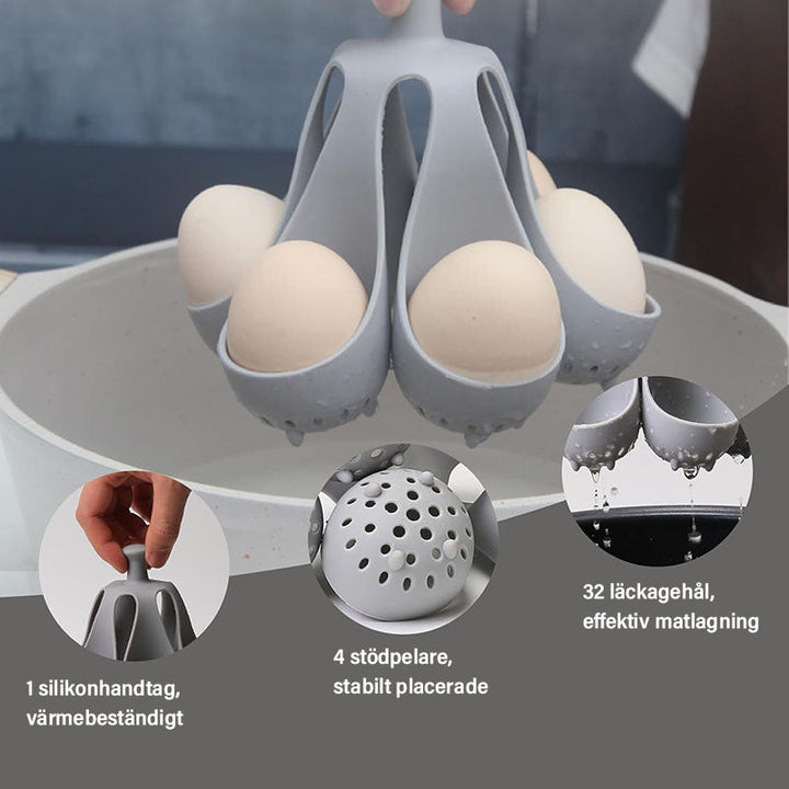 EasyPoach Silicone Egg Master — Enjoy perfectly cooked eggs stress-free that everyone loves | Stornfield