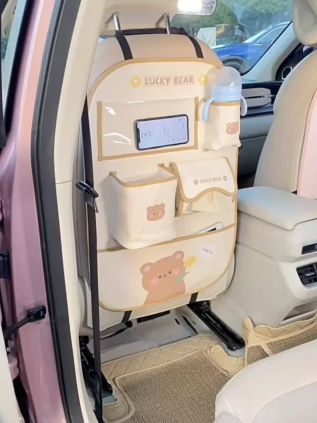 Car Backseat Organizer with many compartments | Stornfield
