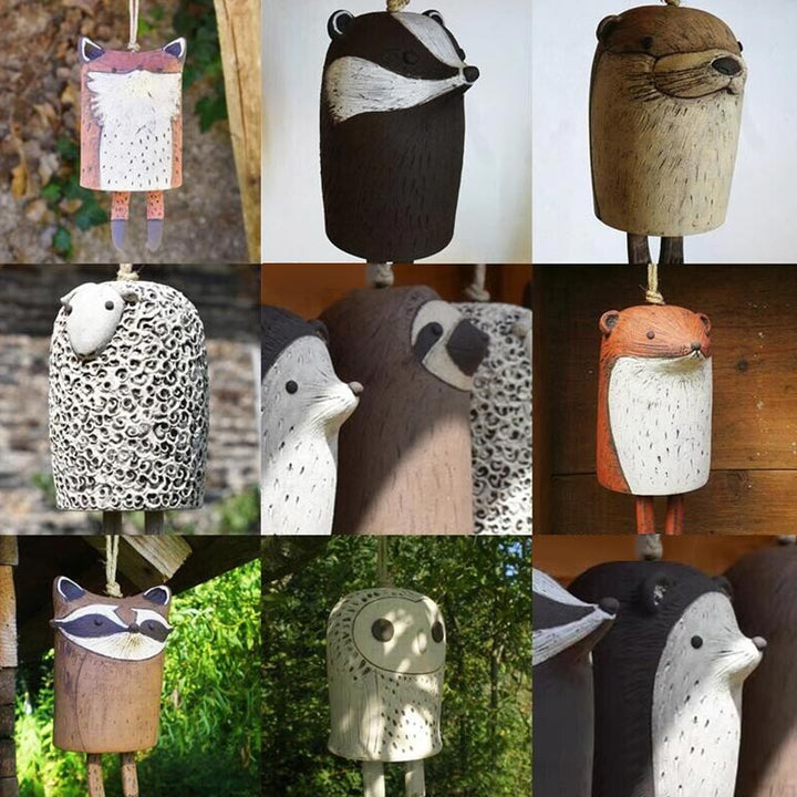 Stornfield | Rustic Animal Wooden Wind Chimes