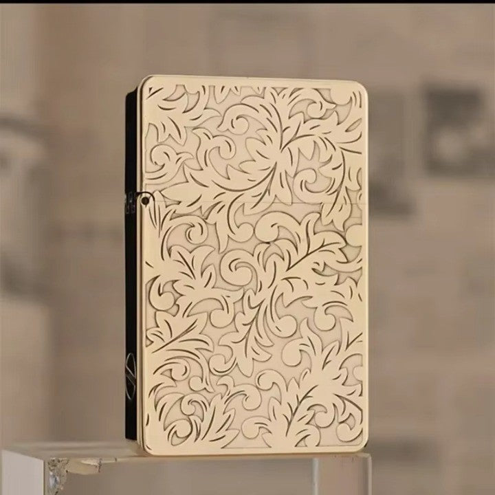 Classic Vintage Brass Windproof Lighter | Stornfield