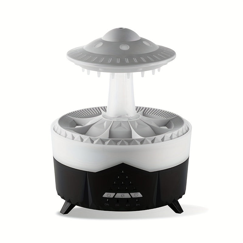 Stornfield | Relaxing Raindrop Aromatherapy Essential Oil Diffuser - LED Light & Humidifier