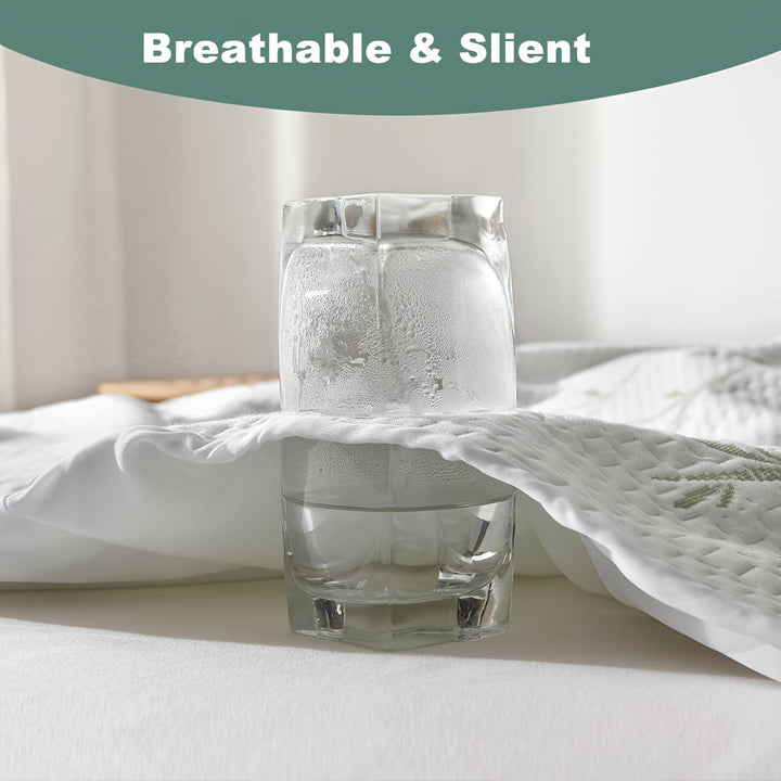 Bamboo Mattress Protector with Cooling 3D Air Layer | Stornfield
