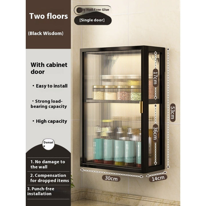 Light Luxury Bathroom Cosmetic Storage Cabinet | Stornfield