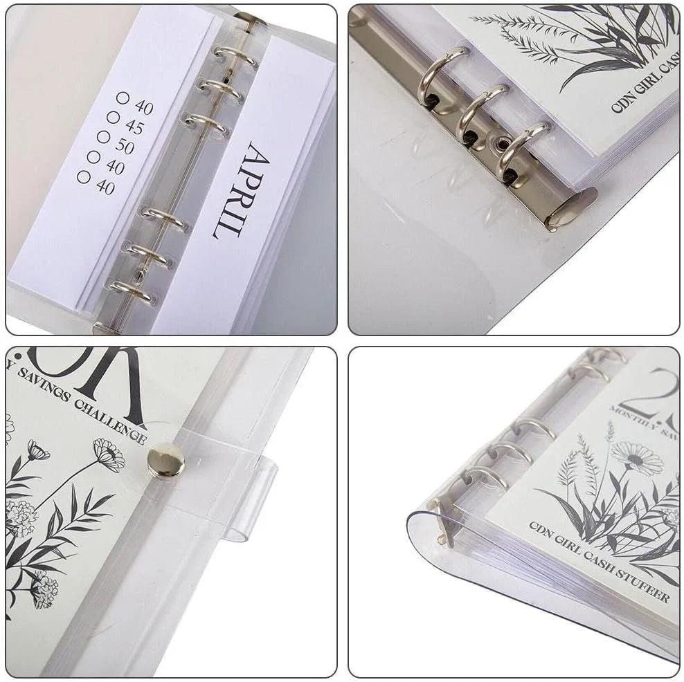 12-Month Envelopes Money-Saving Challenge Binder | Stornfield