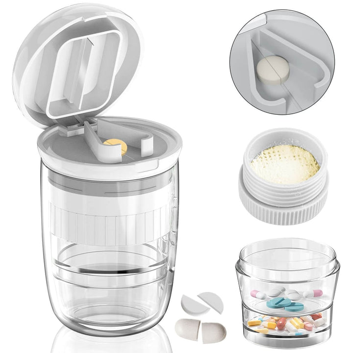 Pill splitter with dispenser | Stornfield