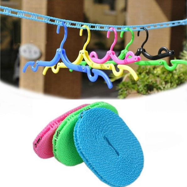 Portable Windproof Non-Slip Clothesline for Outdoor & Home | Stornfield