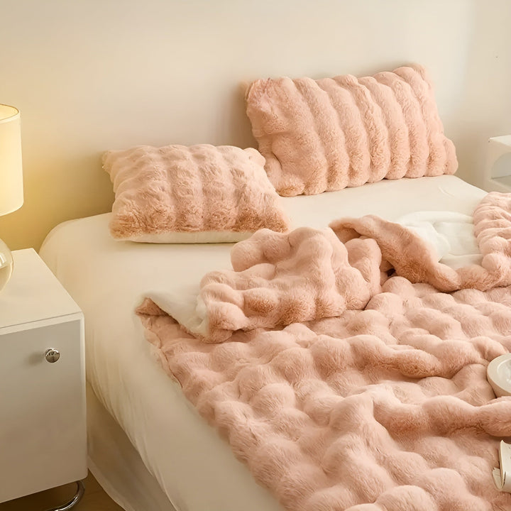 Fleece and fleece Stornfieldanket – Extra soft & warm | Perfect for sofa and bedroom | Stornfield