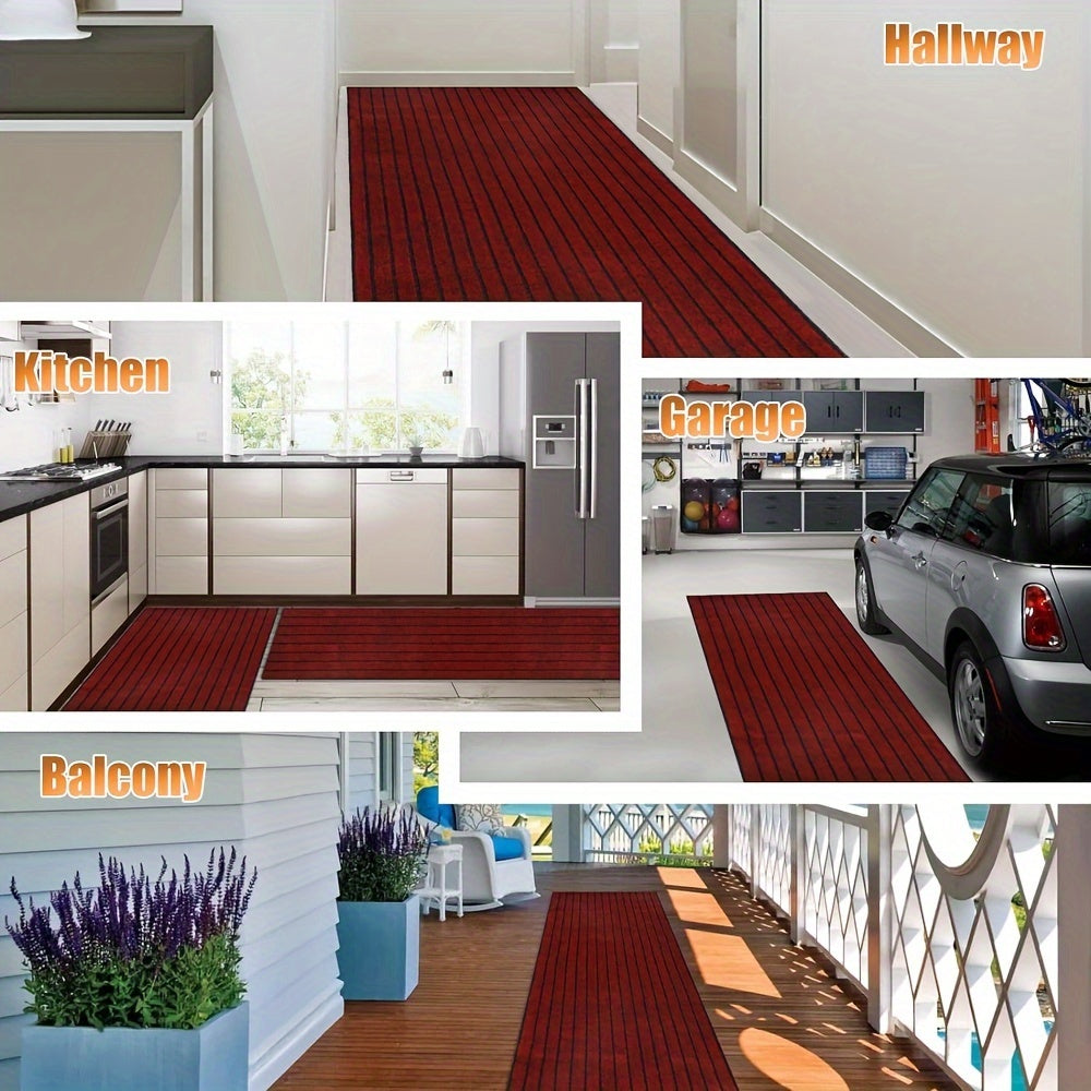 Non-Slip & Washable Runner for Indoor and Outdoor - GripLuxe | Stornfield