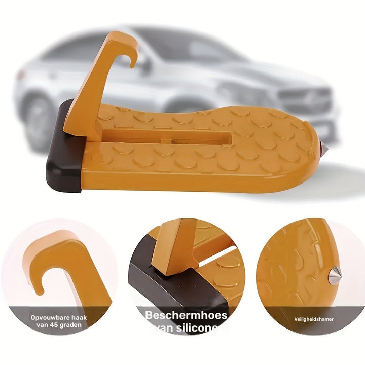 Car door step for roof access | Stornfield
