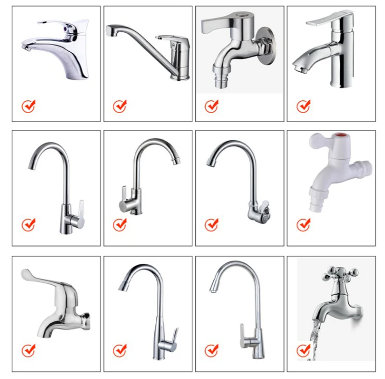 EcoStream 360 – Universal Faucet Bubblers with 360° Rotation & Water-Saving Function Stornfield