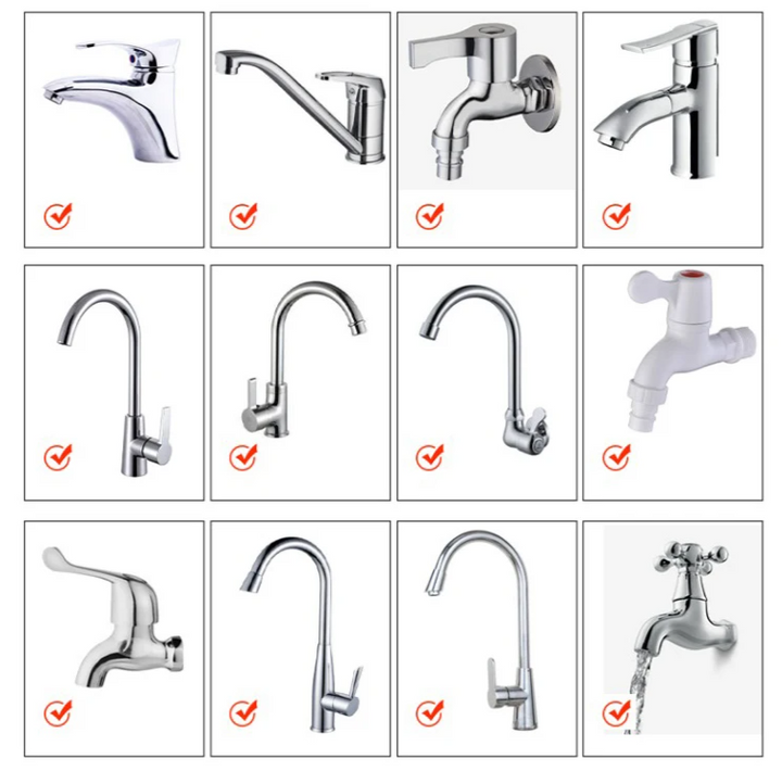 EcoStream 360 – Universal Faucet Bubblers with 360° Rotation & Water-Saving Function Stornfield