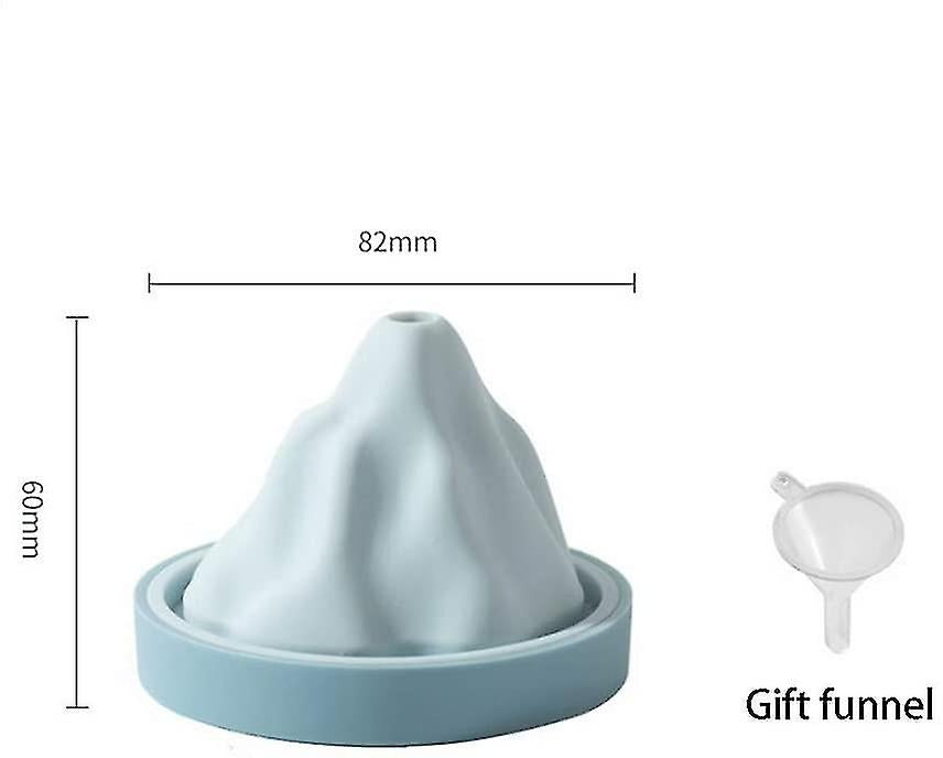 Reusable Silicone Snow Mountain Iceberg Ice Cube Mold with Lid | Stornfield