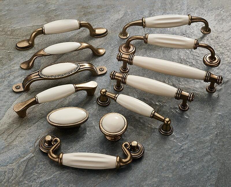 5pc Antique Cabinet Handles | Stornfield