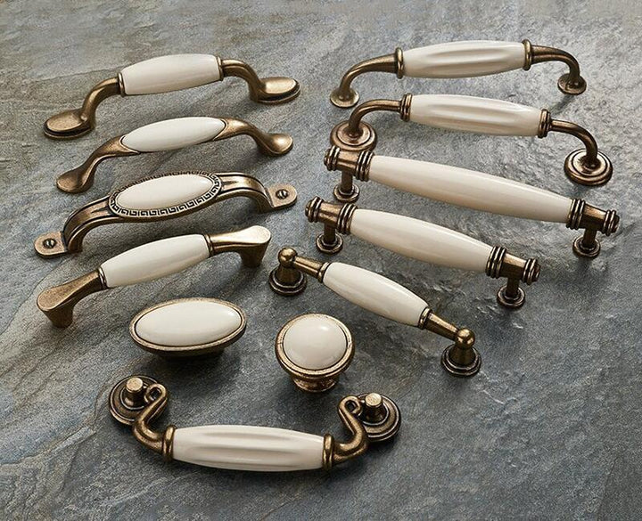 5pc Antique Cabinet Handles | Stornfield