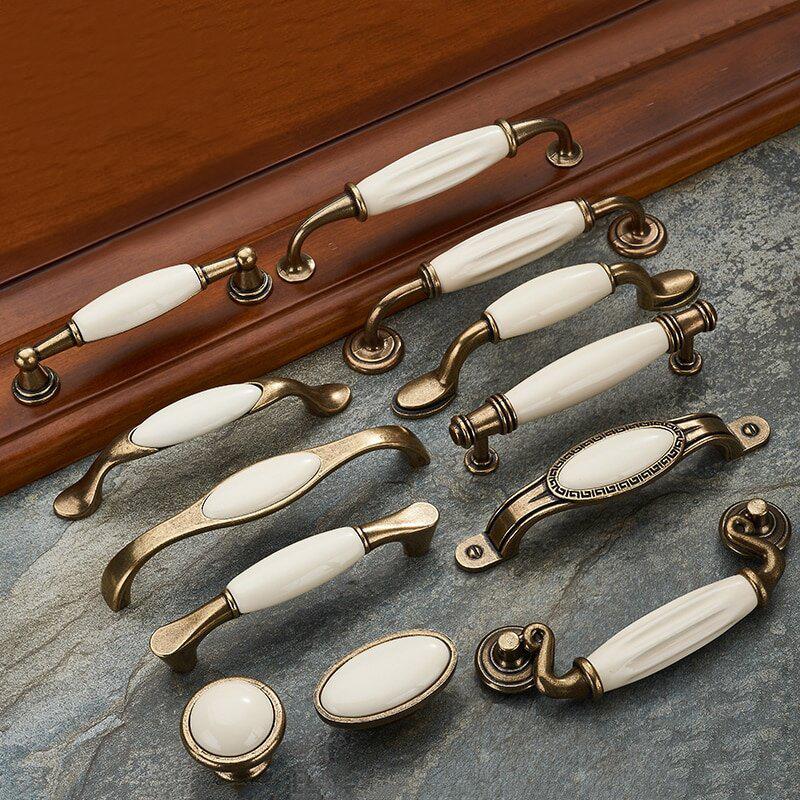 5pc Antique Cabinet Handles | Stornfield