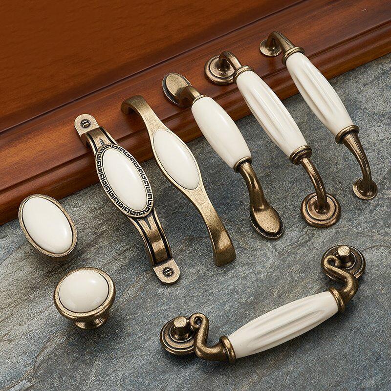 5pc Antique Cabinet Handles | Stornfield