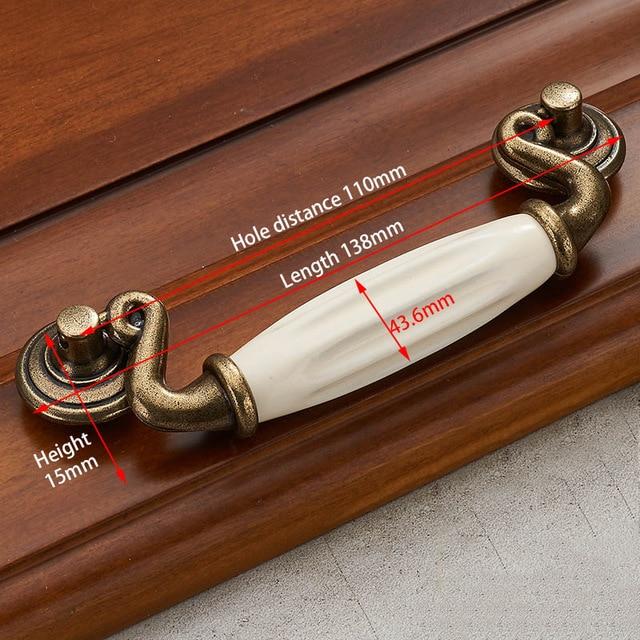5pc Antique Cabinet Handles | Stornfield