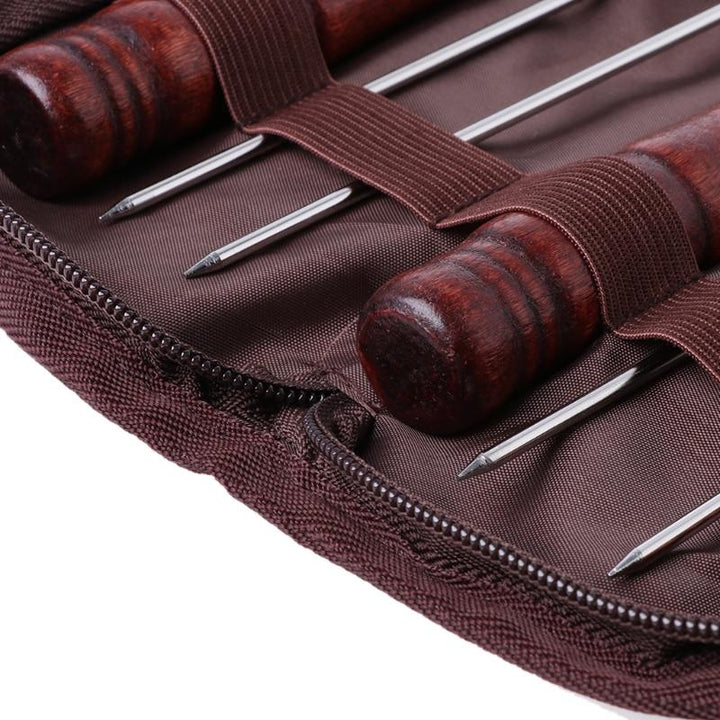 5pcs Roasting Forks With Bag Extendable Campfire Skewers | Stornfield