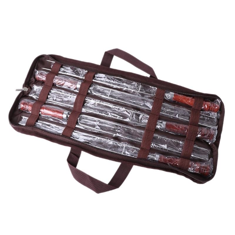 5pcs Roasting Forks With Bag Extendable Campfire Skewers | Stornfield