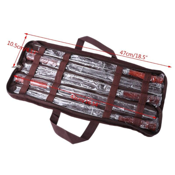 5pcs Roasting Forks With Bag Extendable Campfire Skewers | Stornfield