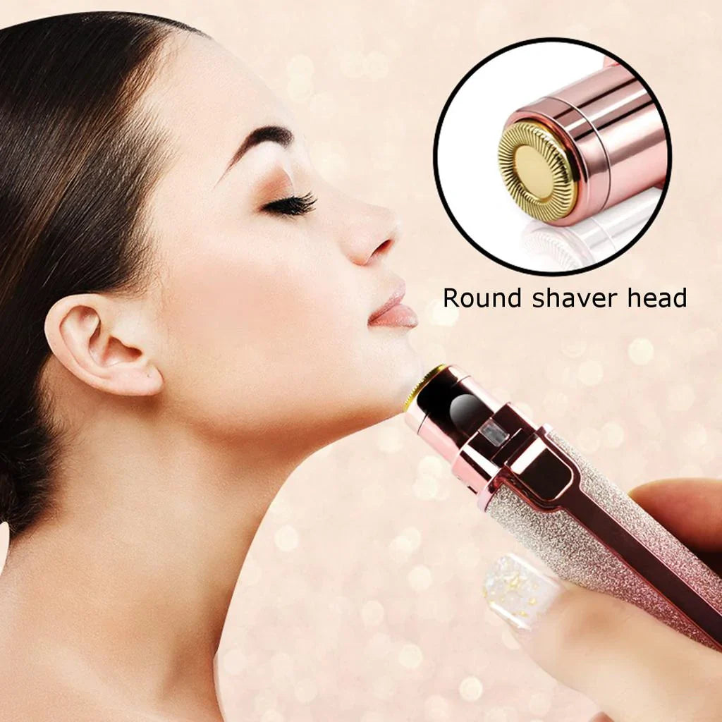 2-in-1 Facial Hair Trimmer with Light Stornfield