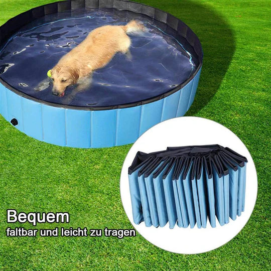 Stornfield Foldable PVC Dog Pool with Drainage Valve