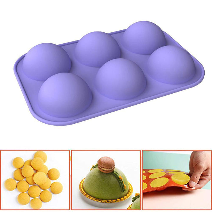 6 Holes Silicone Baking Mold | Stornfield