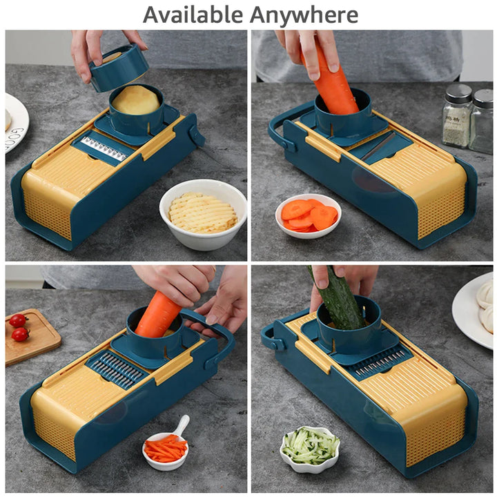 6-in-1 Multifunctional Vegetable Slicer Set Kitchen Accessories Tool | Stornfield