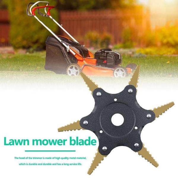 Stornfield | 6-Blade Lawn Mower Blade Metal Cutting Blades Brush Cutter Blades