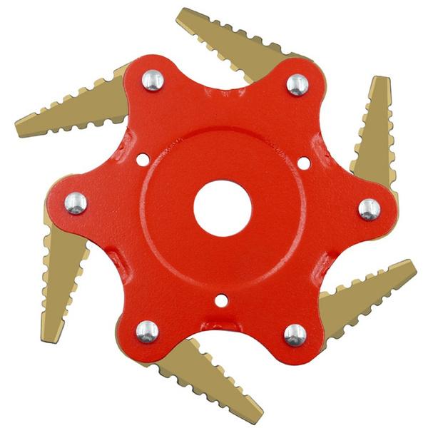 Stornfield | 6-Blade Lawn Mower Blade Metal Cutting Blades Brush Cutter Blades
